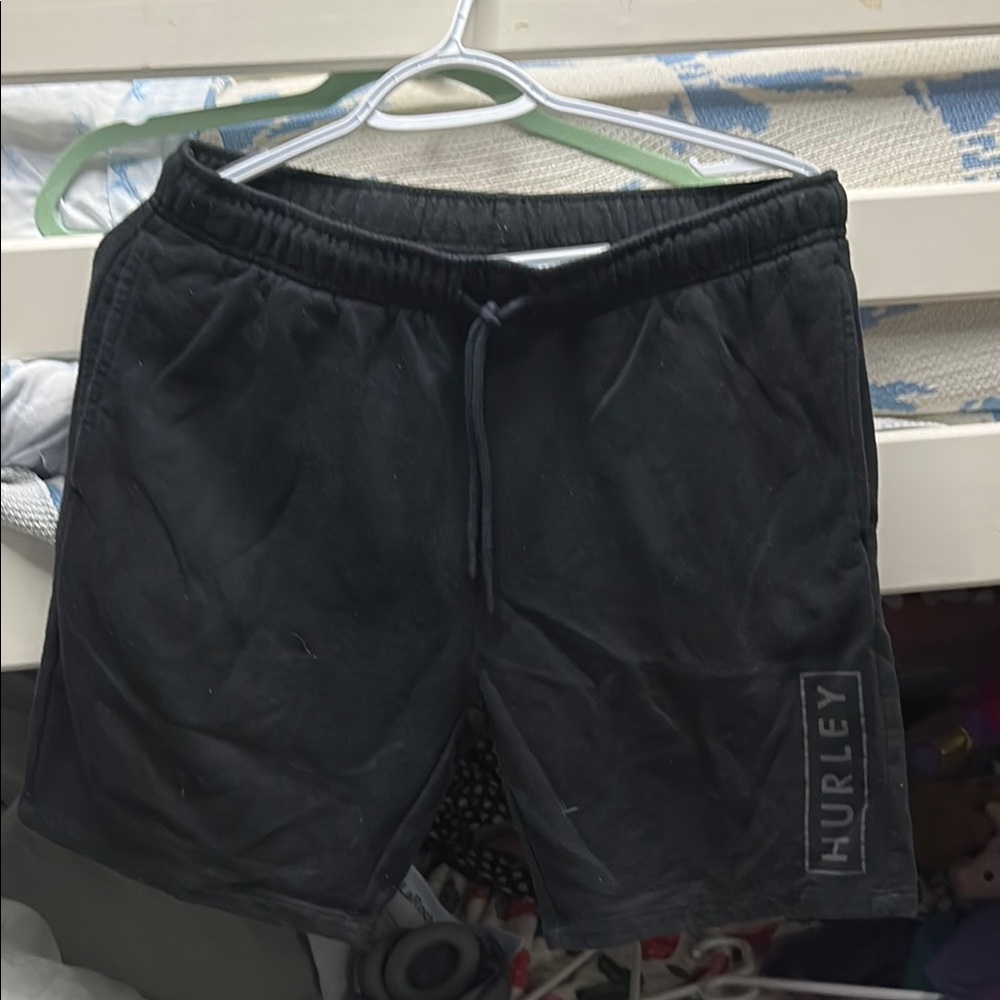 Hurley Men's Athletic Black Shorts